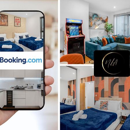 City Centre Apartment With Free Parking, 2 Bathrooms, Netflix And Wifi - Suitable For Contractors And Families - By Noor Luxury Accommodations Birmingham Kültér fotó